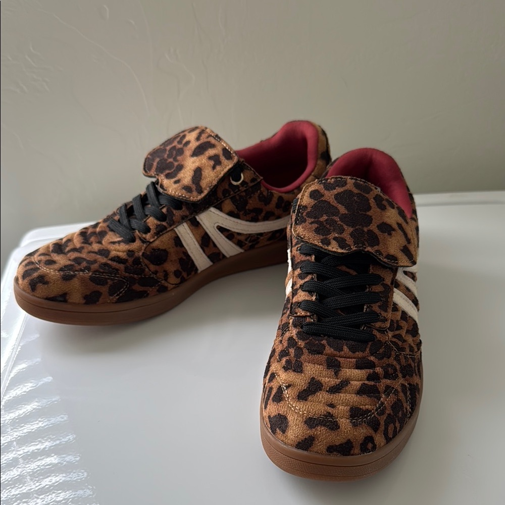 Leopard Print Steve Madden Sneakers